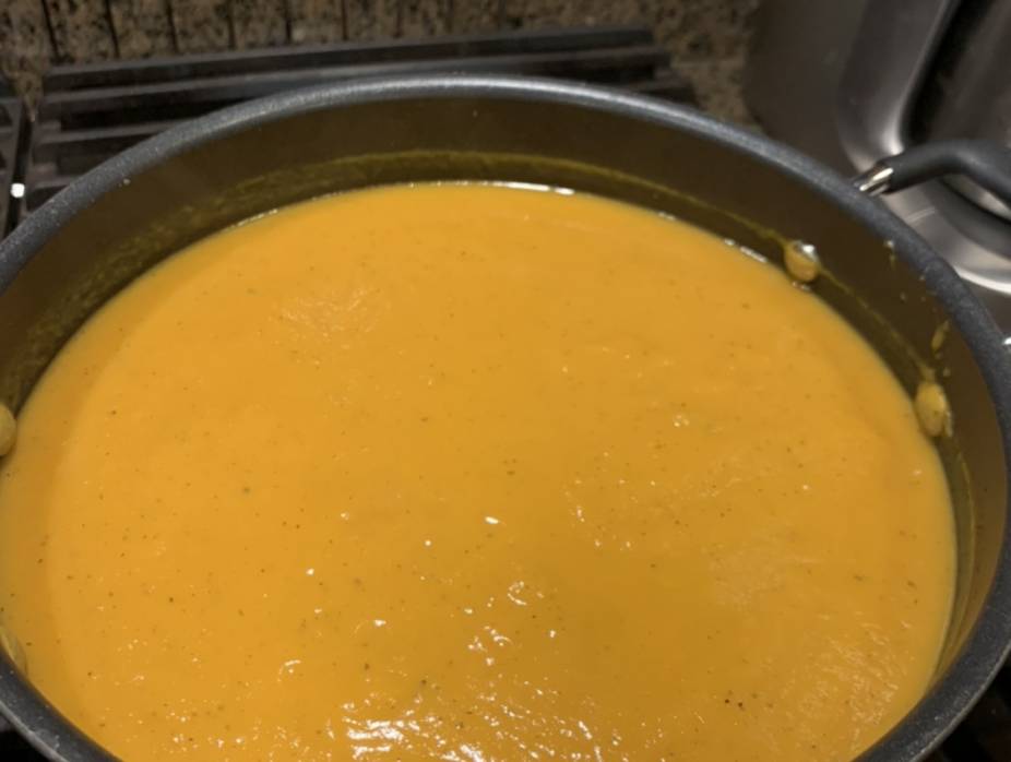 image of roasted orange soup