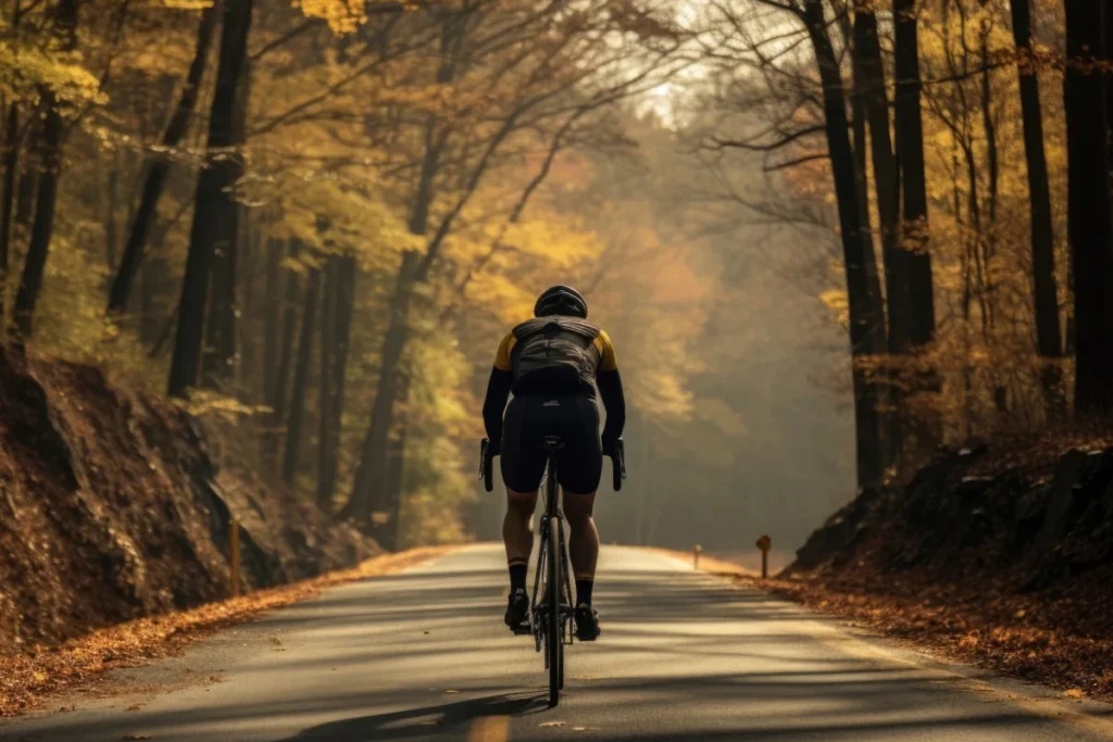 image of bike in competition